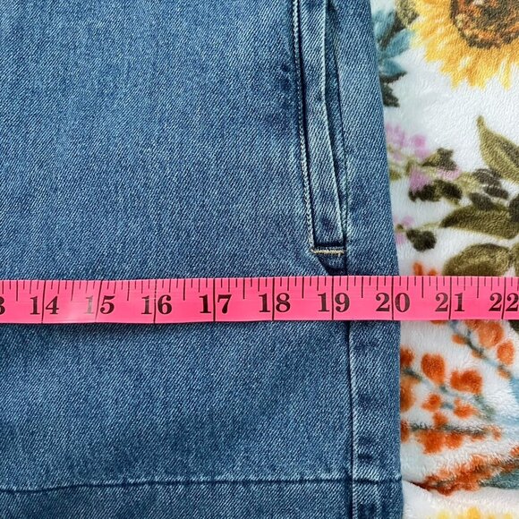 Mavi Jeans Dress Womens Caroline Denim Button Front Shirt Dress Coastal Boho - Picture 10 of 11